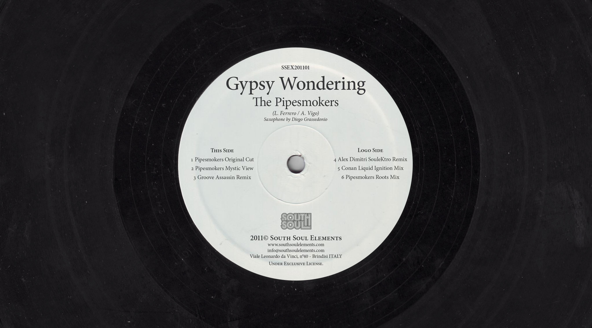 Gypsy Wondering (Incl. Groove Assassin, Alex Dimitri & Conan Liquid Mixes)